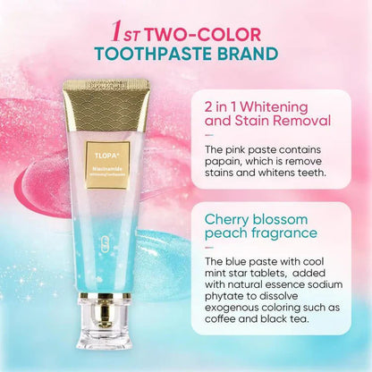 🔥🏆【Max】TLOPA® Nicotinamide Toothpaste【💎New upgrade Powerful type 10% concentration of Nicotinamide】