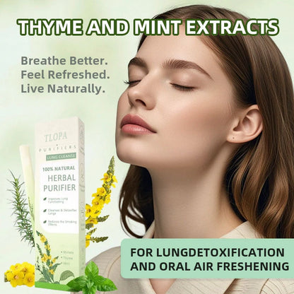 TLOPA® Mullein Relaxation Stick – Soothes Lungs, Detoxifies, Freshens Breath