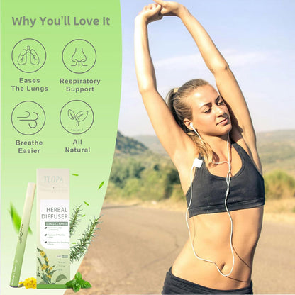 TLOPA® Mullein Relaxation Stick – Soothes Lungs, Detoxifies, Freshens Breath