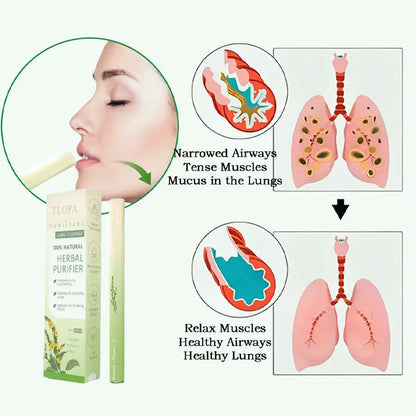 TLOPA® Mullein Relaxation Stick – Soothes Lungs, Detoxifies, Freshens Breath