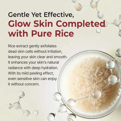 Final 3 Hours: 60% OFF🔥 Gentle Exfoliator Glow Rice Ampoule-Suitable for All Skin Types