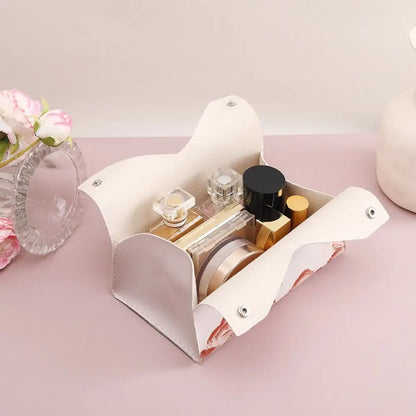 Pink Tissue Case Large Storage Oil Painting Paper Towel Box Creative Durable Napkin