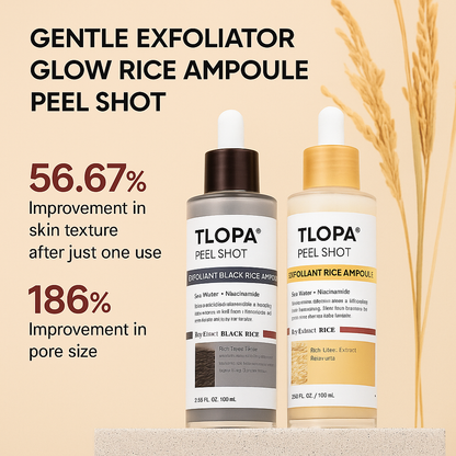 Final 3 Hours: 60% OFF🔥 Gentle Exfoliator Glow Rice Ampoule-Suitable for All Skin Types