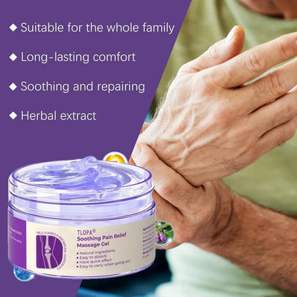 ✅Official Store: TLOPA® Turmeric & Emu Oil Arthritis Soothing Pain Relief Massage Gel